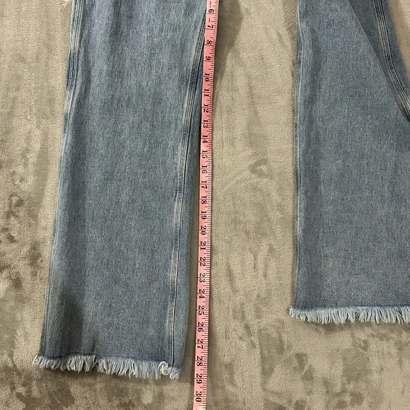 Anthropologie seventy + mochi Mabel high waisted wide leg jeans - Picture 13 of 16